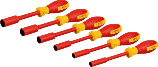 Ключі торцеві шестигранні Bosch Professional, VDE, набір 6шт