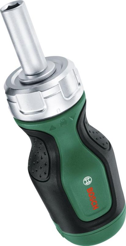 Викрутка Bosch з тріскачкою, 6 насадок PZ,PH,SL,TX,HEX, руків'я TPR, 111мм, сталь CrV