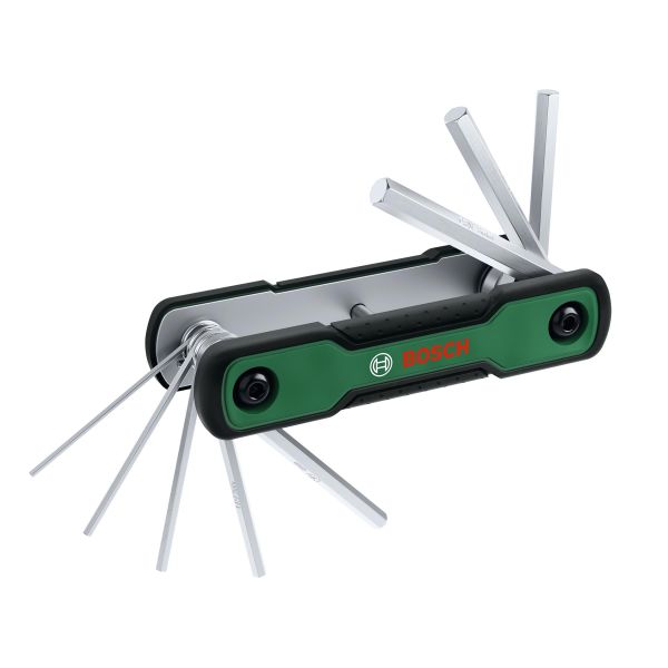 Ключі шестигранні Bosch складаються в корпус, набір 8шт