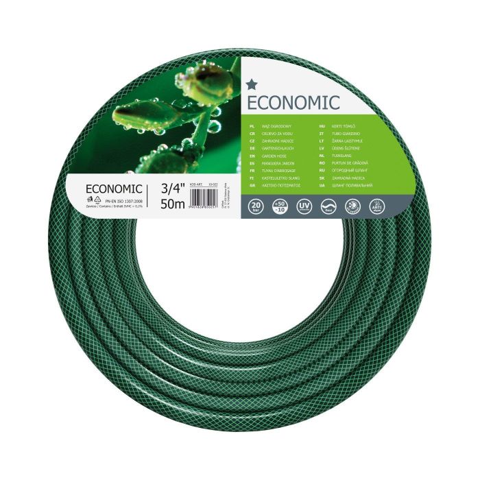 Шланг садовий Cellfast ECONOMIC 3/4" 50м 3 шари до 20бар -10…+50°C