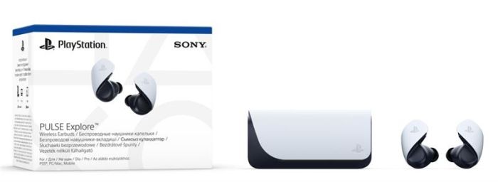 Гарнітура PlayStation PULSE Explore, WL, White