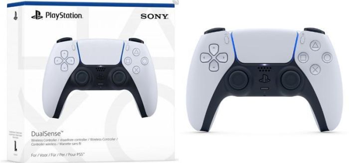 Геймпад PlayStation 5 Dualsense BT, White