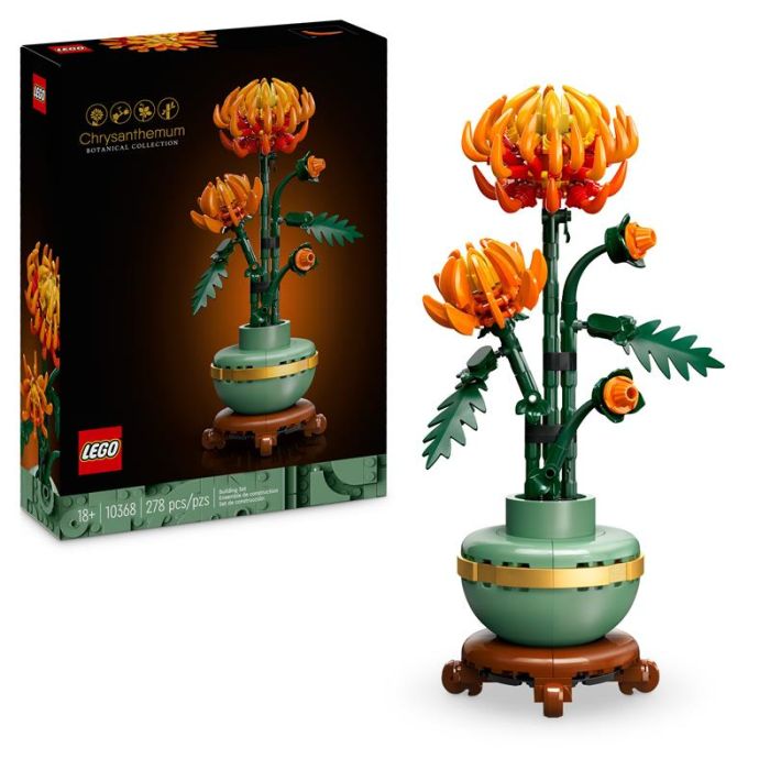 Конструктор LEGO Icons Botanicals Хризантема