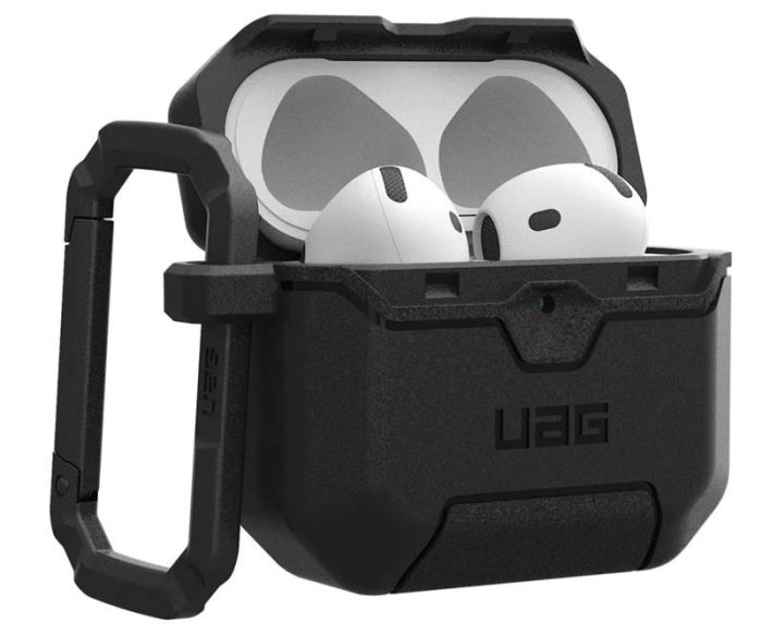 Чохол UAG для AirPods (Gen 4, 2024), Scout, Black
