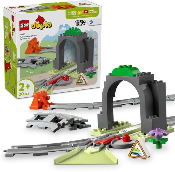 Конструктор LEGO DUPLO Town Додатковий набір. Залізничний тунель і колії