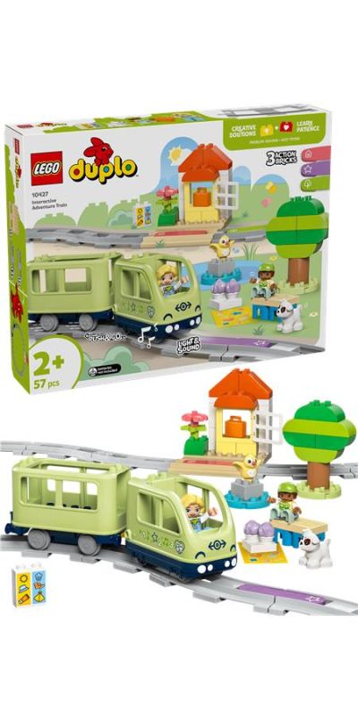 Конструктор LEGO DUPLO Town Інтерактивний пригодницький потяг