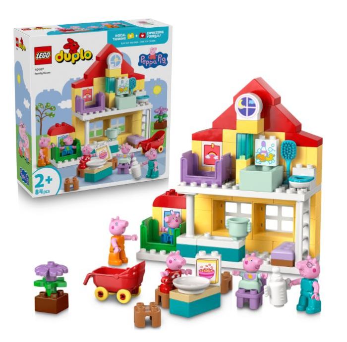 Конструктор LEGO DUPLO Peppa Pig Сімейний будинок