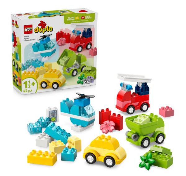 Конструктор LEGO DUPLO My First Творчі транспортні засоби
