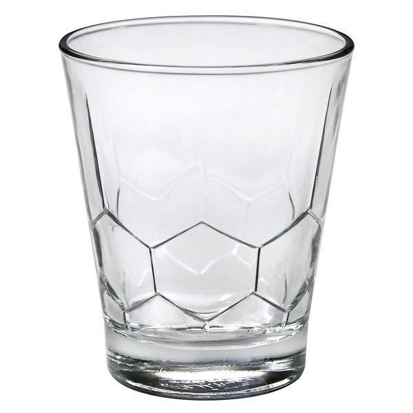 Набір склянок Duralex Hexagone, низьких, 300мл, h-90мм, 6шт, скло, прозорий