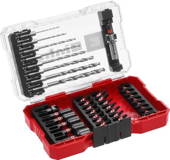 Набір ударних біт і свердл по металу Einhell 39шт M-Case 0.64кг