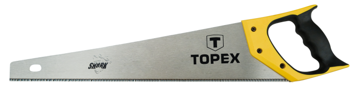 Ножівка по дереву TOPEX Shark, 450мм, 11TPI