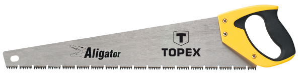 Ножівка по дереву TOPEX Aligator, 500мм, 7TPI