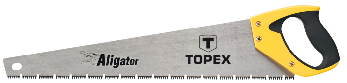 Ножівка по дереву TOPEX Aligator, 500мм, 7TPI