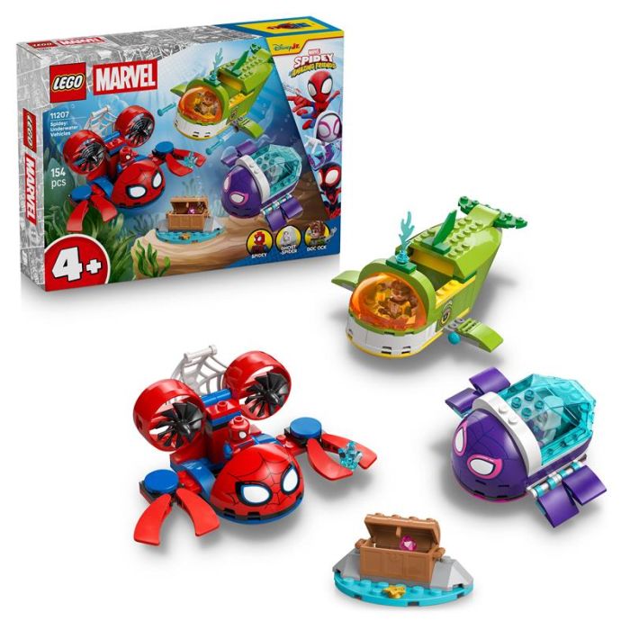 Конструктор LEGO Spidey Павук: Підводні транспортні засоби