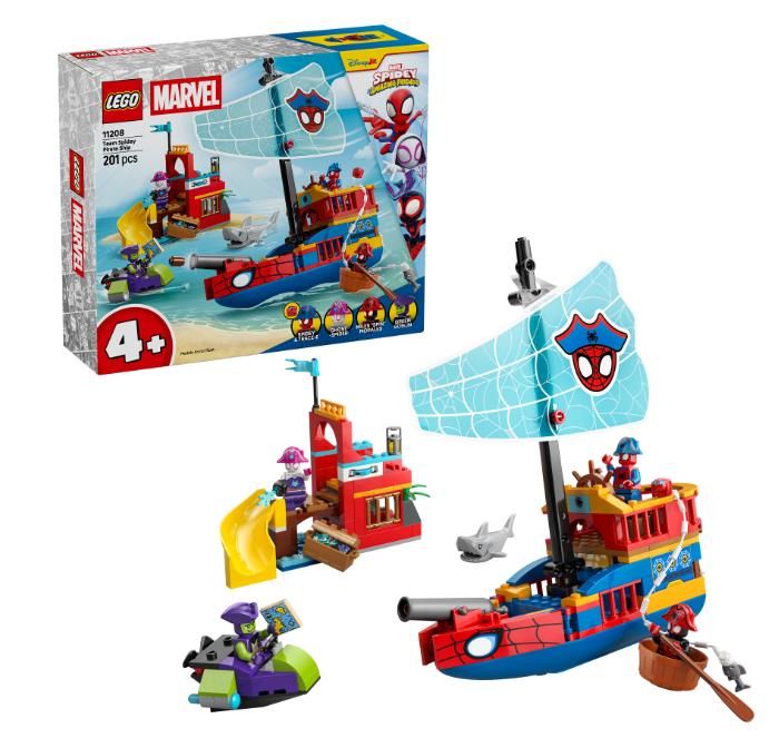 Конструктор LEGO Spidey Піратський корабель команди Павука