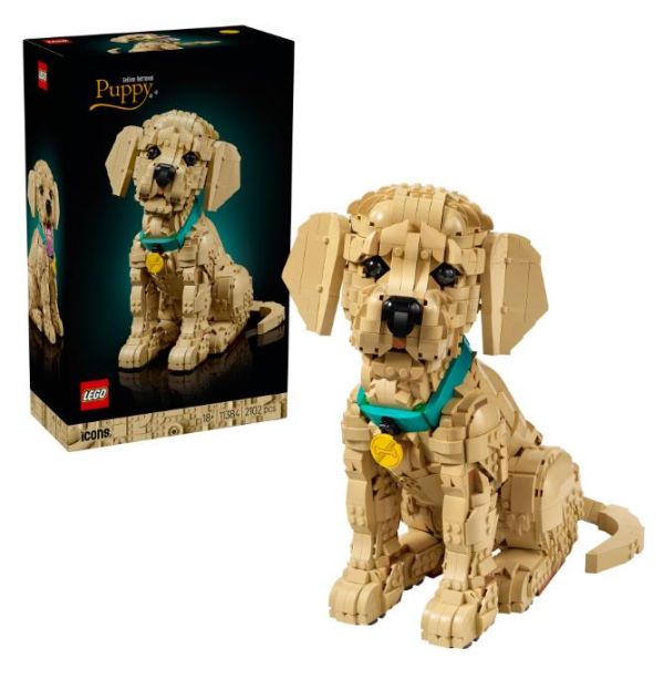 Конструктор LEGO Icons  Цуценя золотистого ретривера