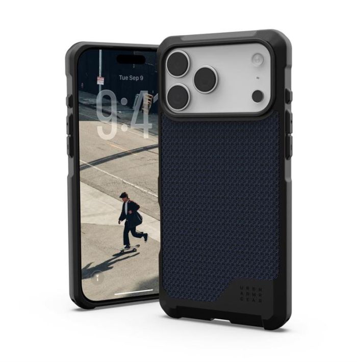 Чохол UAG для iPhone 18/17 Pro Max, Metropolis LT MagSafe, Kevlar Mallard