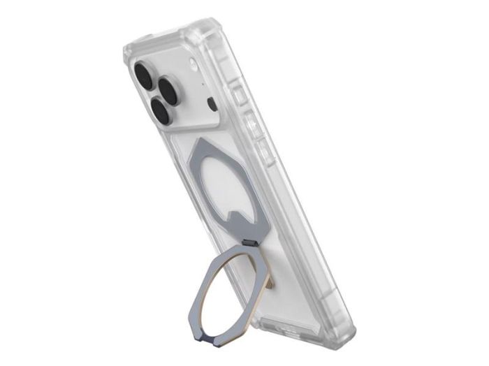 Чохол UAG для iPhone 17 Pro Max, Plasma XTE MagSafe, Clear/Titanium
