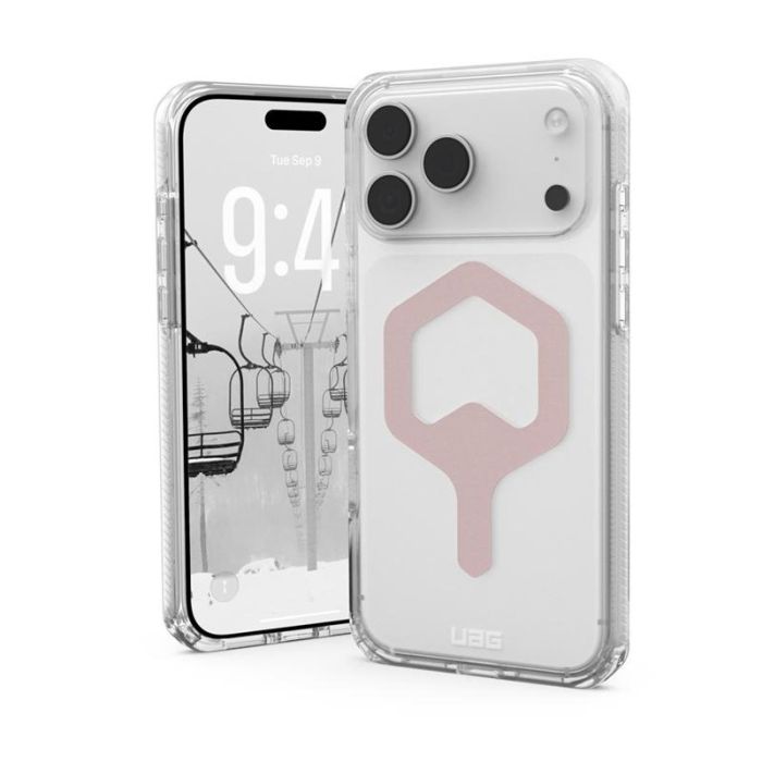 Чохол UAG для iPhone 17 Pro, Plyo MagSafe, Ice/Rose Gold