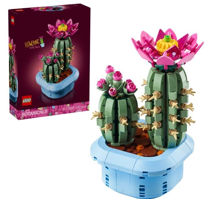 Конструктор LEGO Botanicals  Цвітіння кактуса