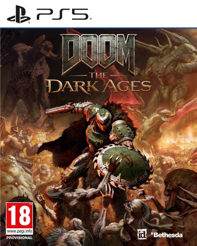 Гра консольна PS5 Doom The Dark Ages, BD диск