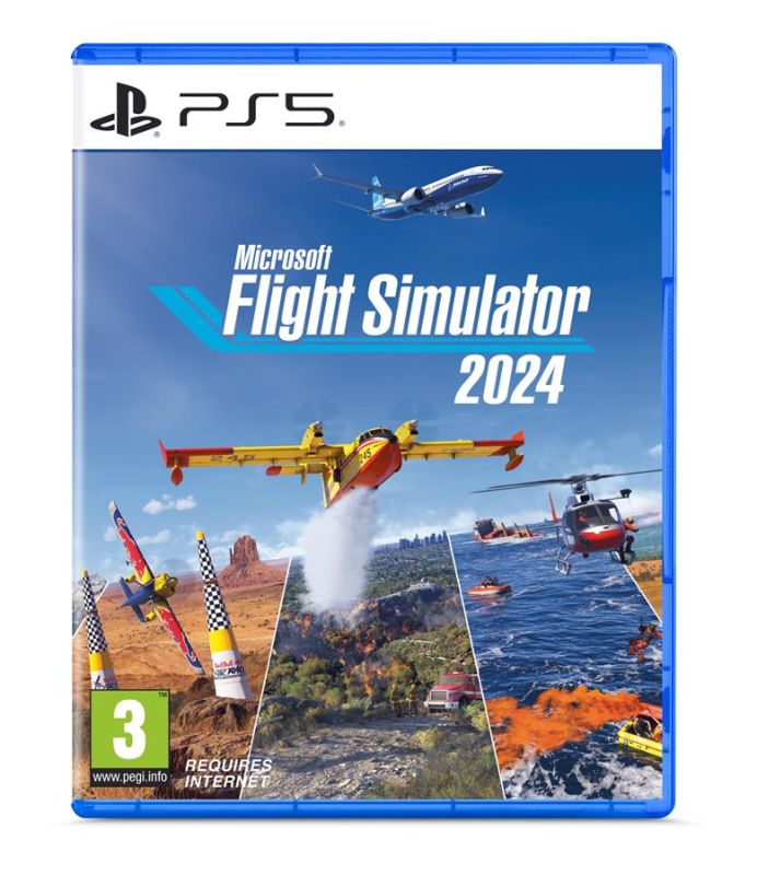 Гра консольна PS5 Microsoft Flight Simulator 2024, BD диск