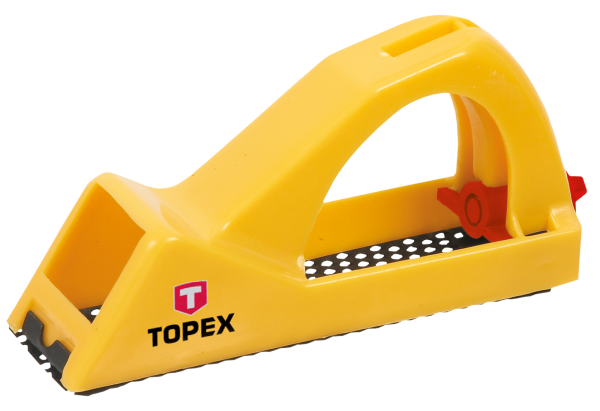 Рубанок ручний TOPEX, обдирний, пластик, 140мм