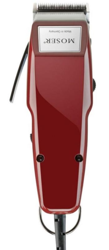 Машинка для стрижки Moser Edition Burgundy, від мережі, вібраційний мотор, насадок-4, сталь, бордовий