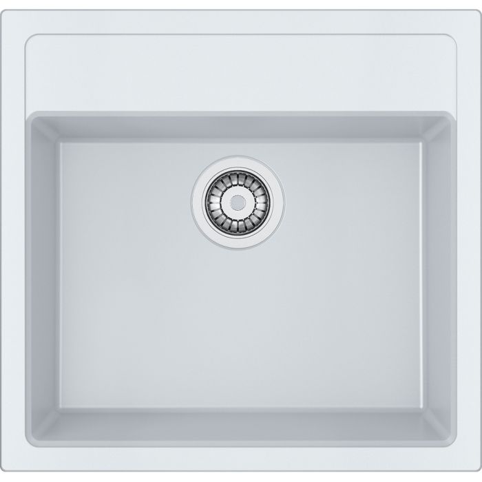 Мийка кухонна Franke Sirius тектонайт, прямокут., без крила, 560х530х200мм, чаша - 1, врізна, білий