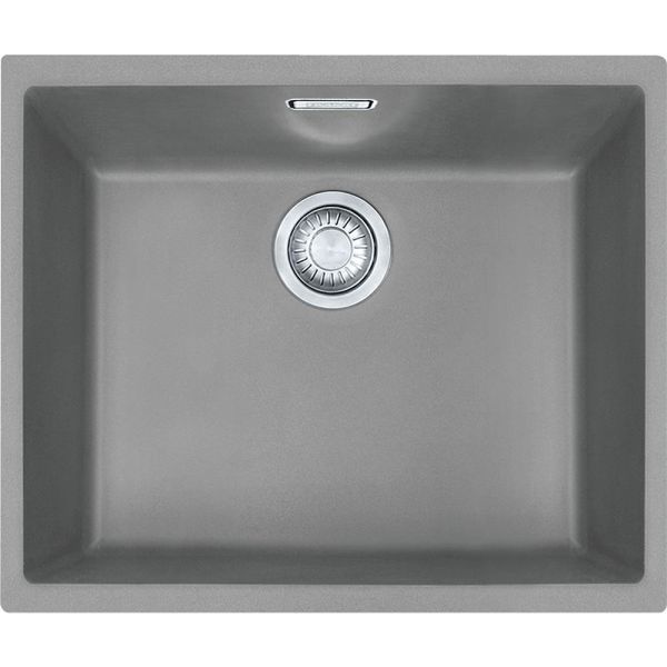 Кухонна мийка Franke Sirius, тектонайт, врізна, без крила, чаша-1, 525х440х200, SID 110-50, сірий