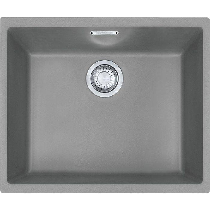 Кухонна мийка Franke Sirius, тектонайт, врізна, без крила, чаша-1, 525х440х200, SID 110-50, сірий
