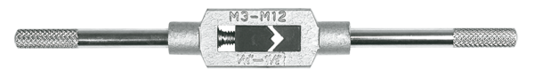 Вороток для мітчиків TOPEX, M3-M12, 195мм