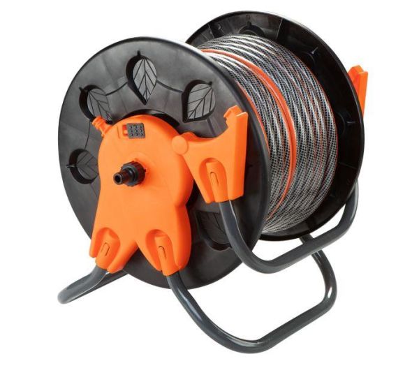 Котушка для шланга Neo Tools на підставці 60м 1/2" 20м 3/4"