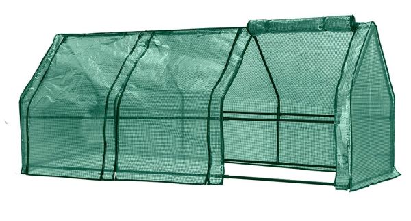 Парник складаний Neo Tools 240x90x90см, ПЕ плівка 135г, зелений