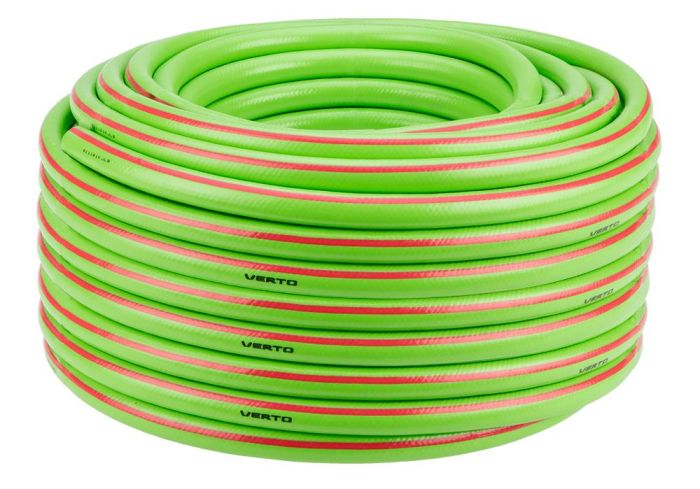 Шланг садовий Verto Professional, 1/2", 50м, 3 шари, до 25бар, -10…+45°C