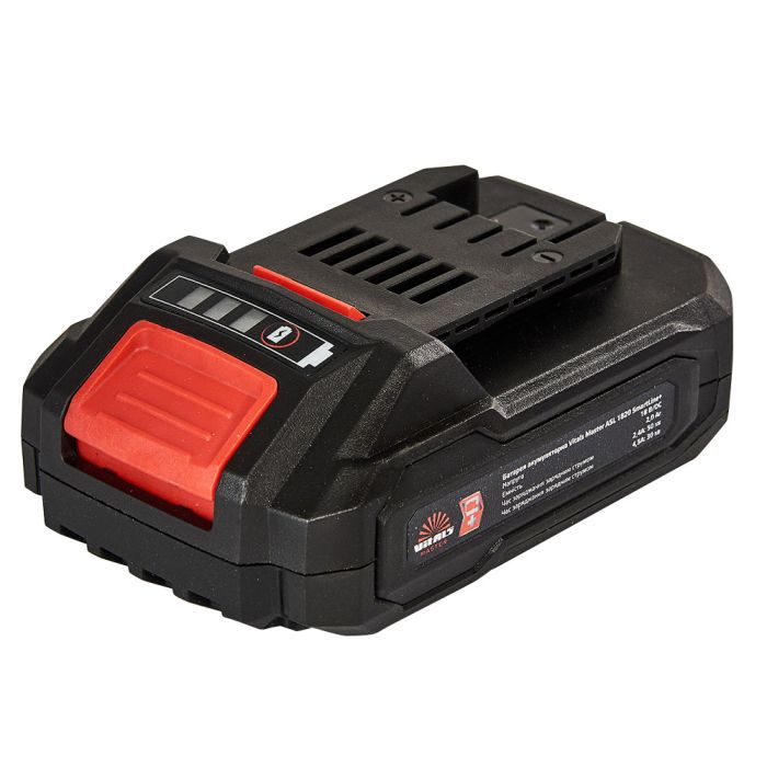 Акумулятор Vitals Master ASL 1820 SmartLine+ 18В 2.0А·год 0.45кг