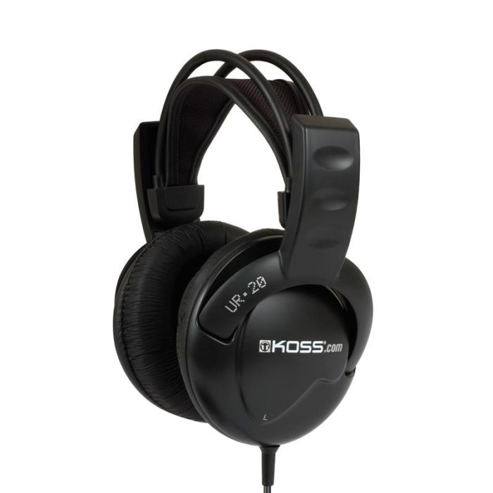Навушники Over-ear Koss UR20 DJ Style 3.5 mini-jack, 2.4м, Чорний