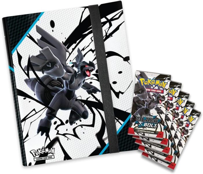 Колекційна карткова гра Pokemon: Black Bolt - Binder Collection SV10.5