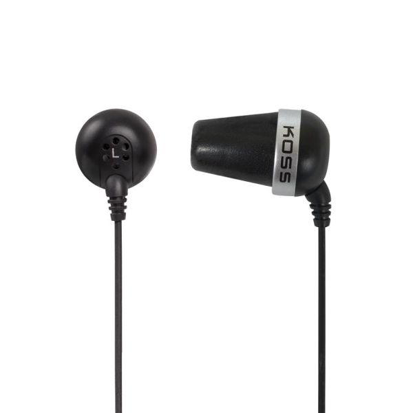 Навушники In-ear Koss The Plug Noise Isolating 3.5 mini-jack, Чорний