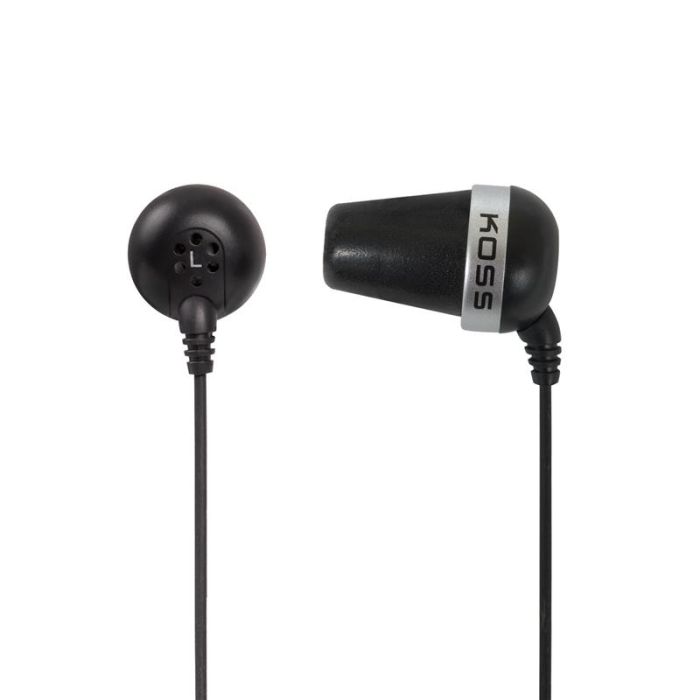 Навушники In-ear Koss The Plug Noise Isolating 3.5 mini-jack, Чорний