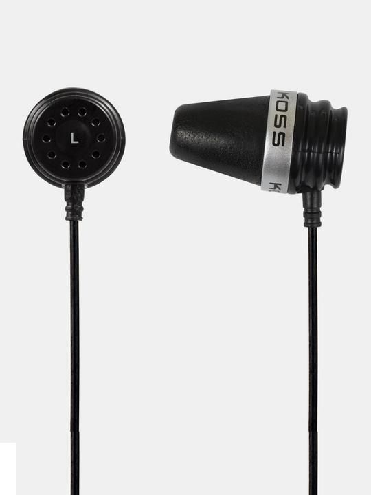Навушники In-ear Koss Spark Plug 3.5 mini-jack, Mic, Чорний