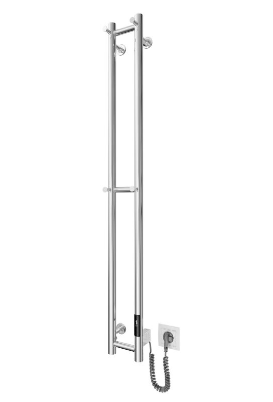 Рушникосушка Mario e-INOX Соле TR 2.0 K, 1170х140х100мм, таймер-регулятор, нерж.сталь, хром