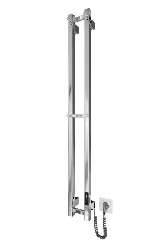 Рушникосушка Mario e-INOX Стелла TR 2.0 K, 1170х140х80мм, таймер-регулятор, нерж.сталь, хром