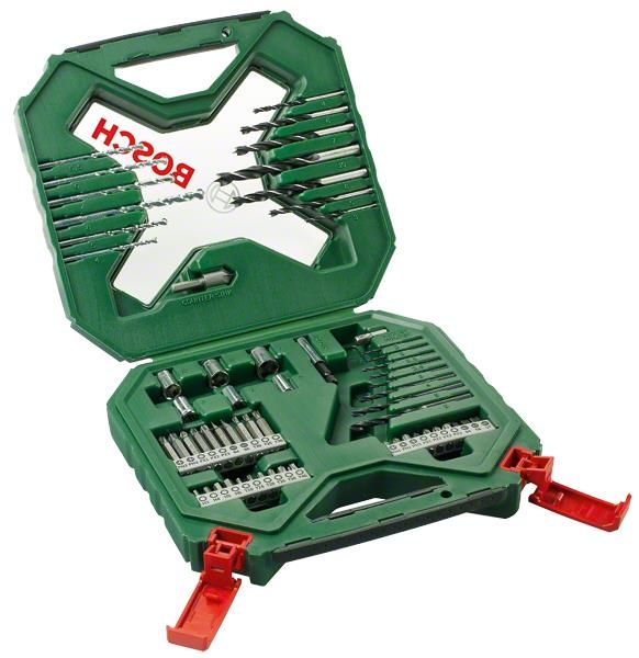 Набір свердел та біт Bosch Professional X-Line, кейс, 60шт