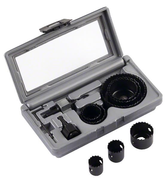 Коронки по дереву Bosch Professional 22,25,29,35,38,44,51, 68мм, 2 адаптери, кейс 11шт
