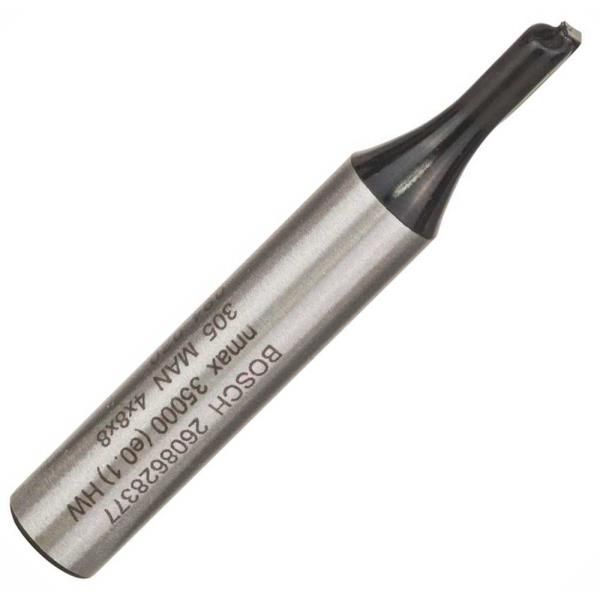 Фреза пазова Bosch Professional з одним лезом Std S8 D4 L8