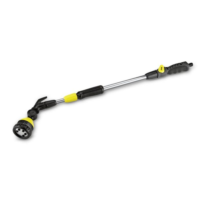 Зрошувач ручний Karcher Premium, штанга телескопічна, душ садовий, 6 режимів, поворотна основа