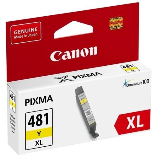 Картридж струменевий  Canon CLI-481 XL PIXMA TS6140/8140/9140/TR7540/8540/TS6240/9540/8240/704/8340/6340 Yellow