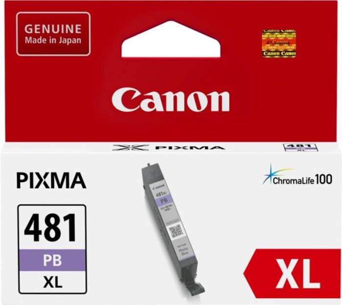 Картридж струменевий Canon CLI-481PB XL PIXMA TS8140/9140/8240/8340 Photo Blue