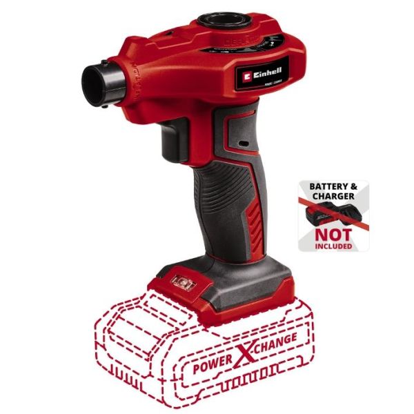 Повітродув-насос акумуляторний Einhell CE-AP 18В PXC 630л/хв 0.37кг без АКБ та ЗП